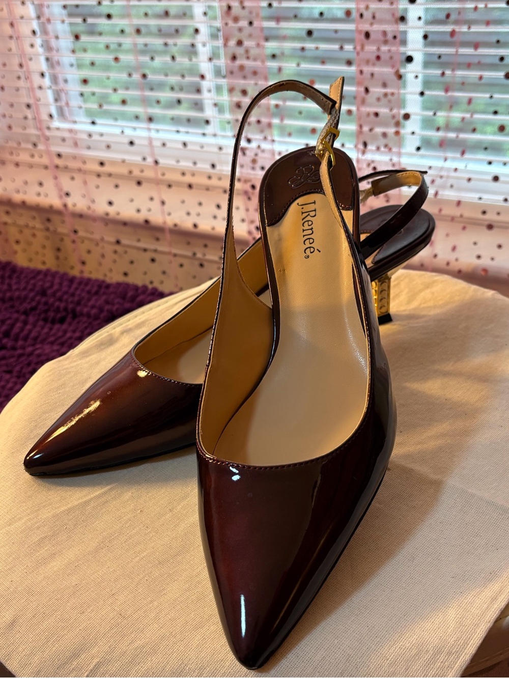 J.Renee Patent Slingback